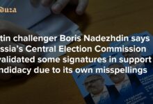 Putin russia election nadezhdin
