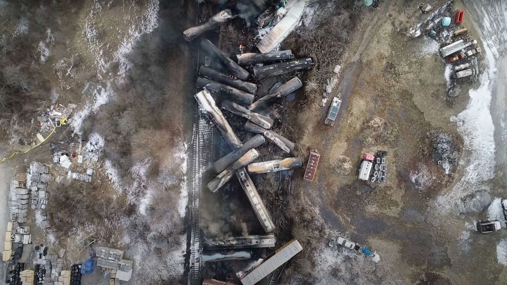 Ohio train derailment safety east palestine