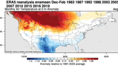 Winter weather cold snow forecast