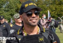 Ex-Proud Boys leader Enrique Tarrio arrest assault charges