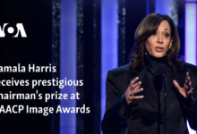 Kamala Harris NAACP Chairman's prize