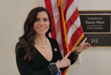 South Carolina Rep. Nancy Mace repeatedly uses anti-trans slur