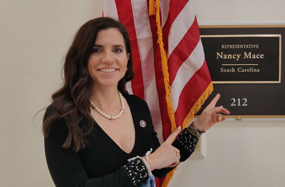 South Carolina Rep. Nancy Mace repeatedly uses anti-trans slur