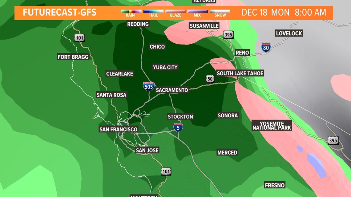 California weather atmospheric river