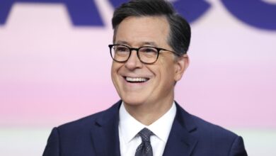 Late night stephen colbert trump