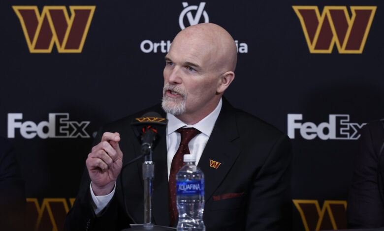 Commanders dan quinn coaching staff