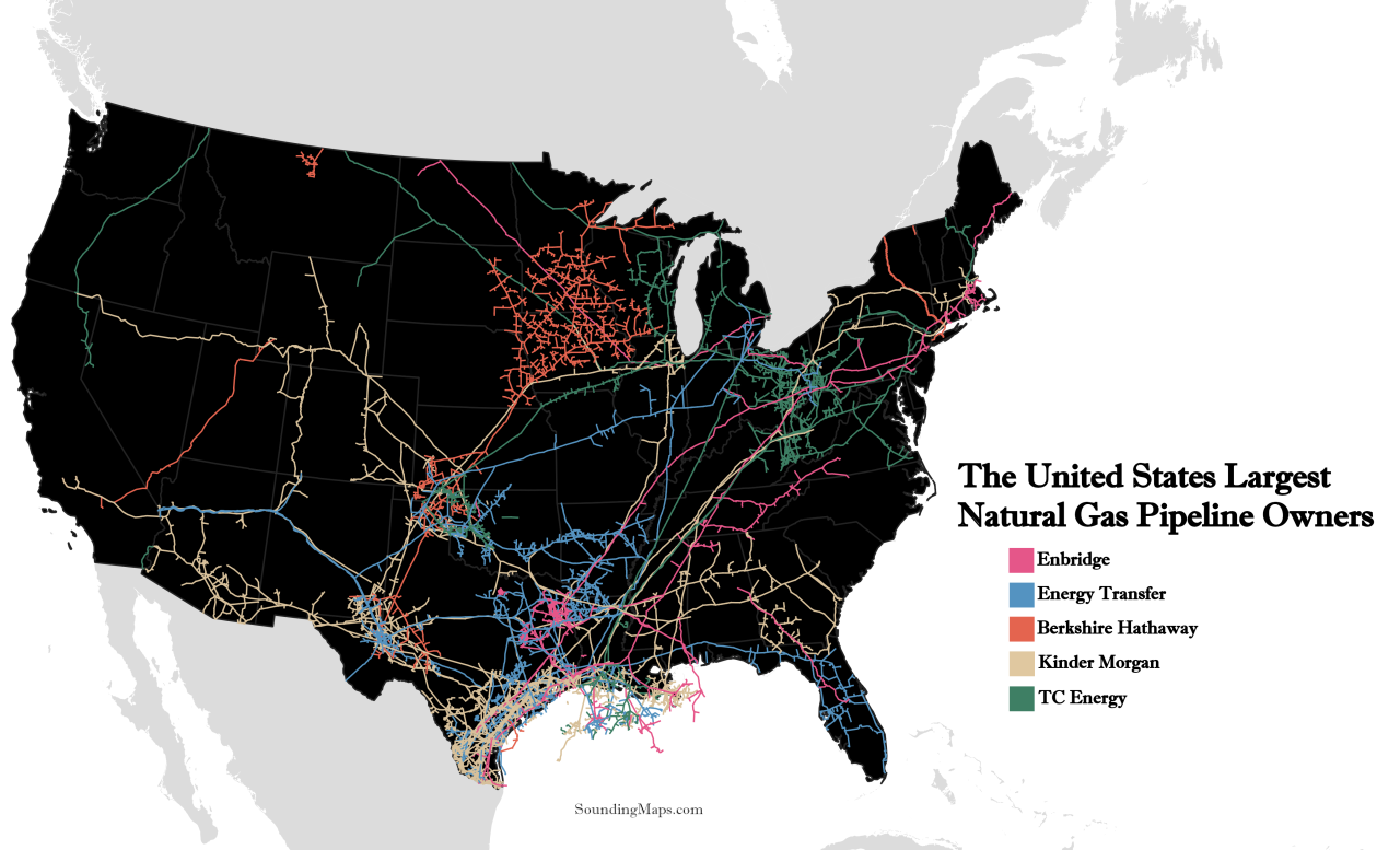 Mexico estados unidos gas