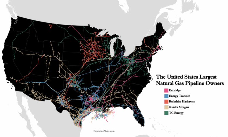 Mexico estados unidos gas