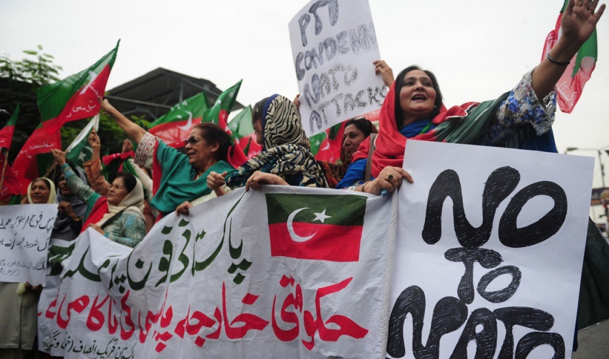 Trump nato outburst pakistan election