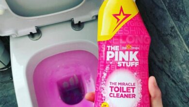Tiktok cleaning pink stuff