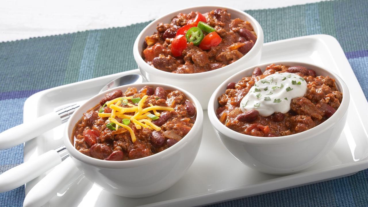 Chili contest without powder Chili for the championship