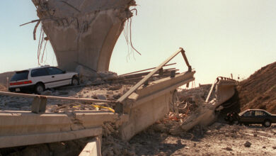 Earthquake los angeles malibu