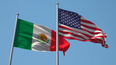 Mexico brasile messico bandiere grafica