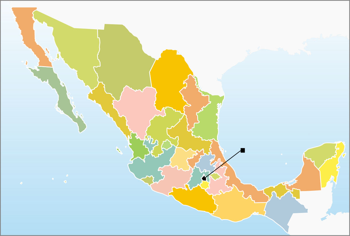 Mexico map states maps mexican political méxico country united sites psu edu spanish city geography population speaking hd stats 1821 Mexico estados unidos china