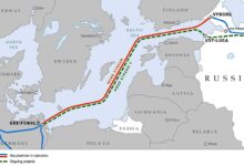 Pipeline nord stream russia germany imposes sanctions jeopardy between after us sunday times