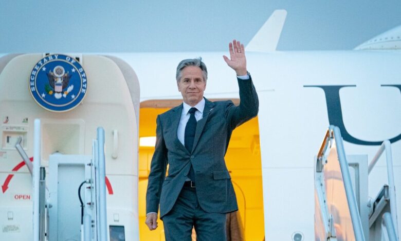 Blinken middle east gaza chile asia