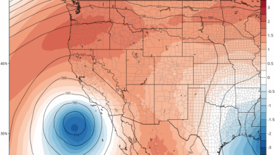 For california one of the most dramatic weather days