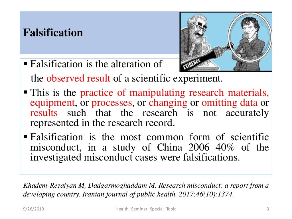 Sholto science papers misconduct