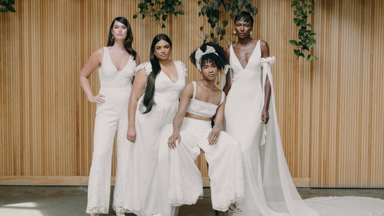 Gender neutral wedding fashion
