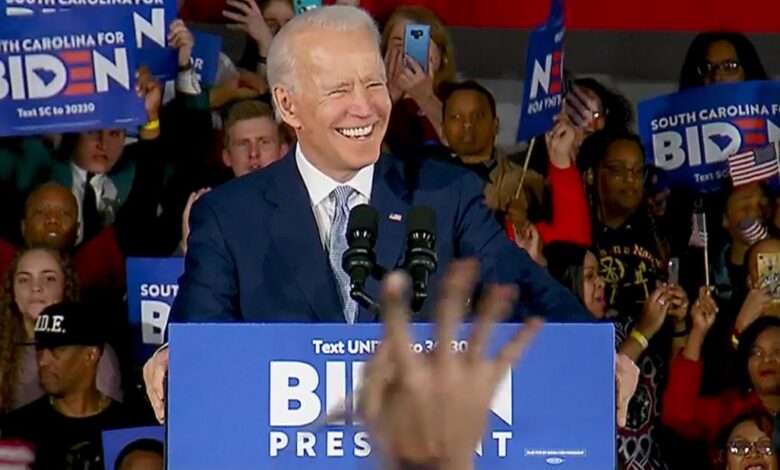 Biden win south carolina primary