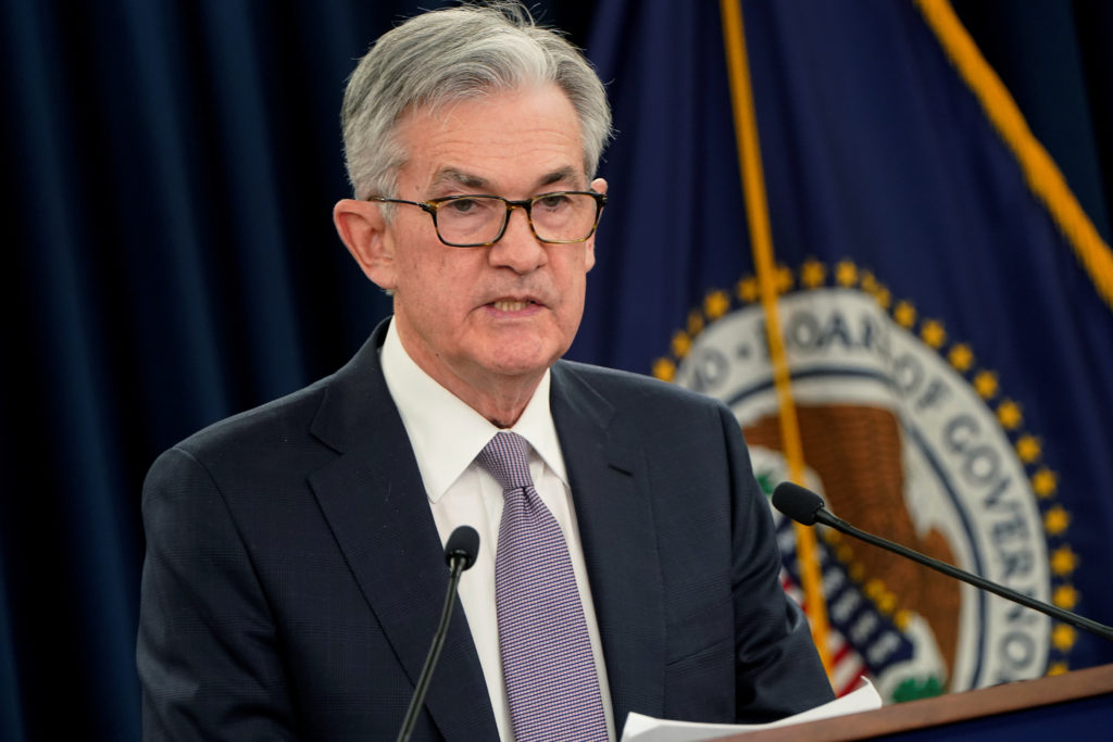 Jerome powell rates federal reserve