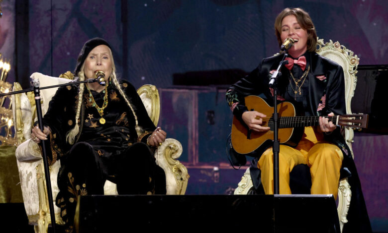 Joni mitchell grammys performance