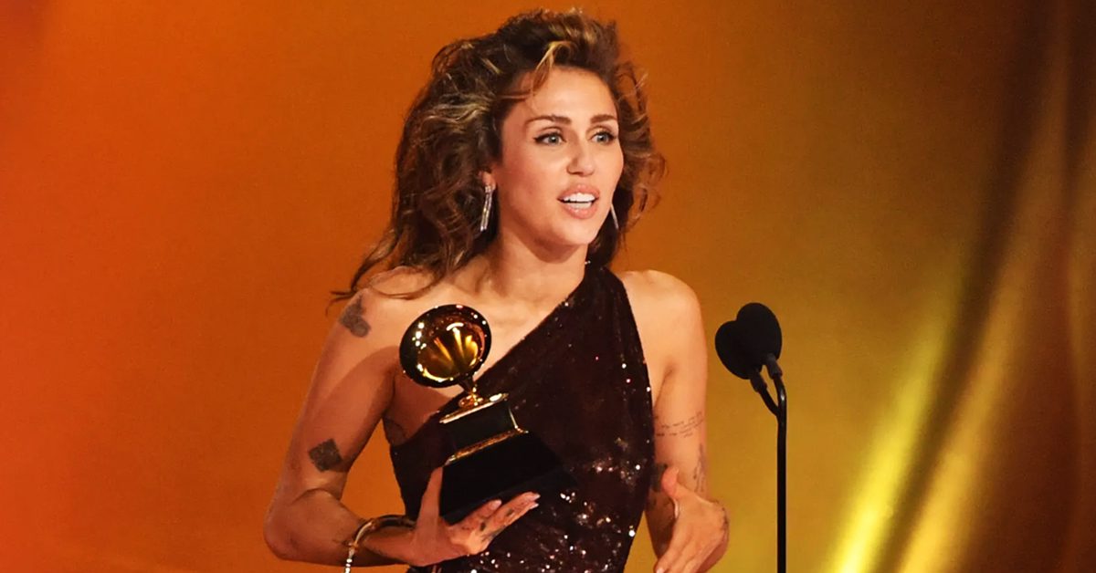 Miley cyrus grammy record of the year