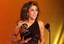 Miley cyrus grammy record of the year