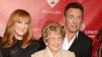 Bruce springsteen adele mom